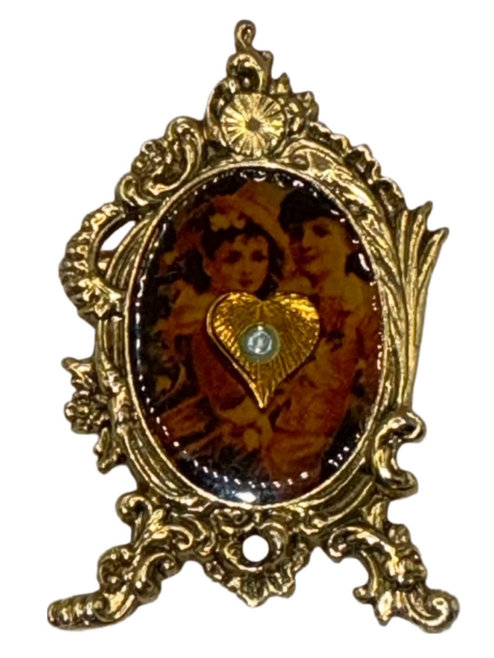 Victorian Vintage Portrait Brooch